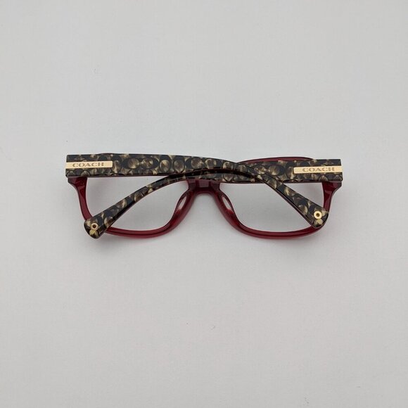 🕶️Frame only! Coach L546 AMBER HC8105F-523614 Butterfly Sunglasses / ALG751🕶️​ - Picture 2 of 9